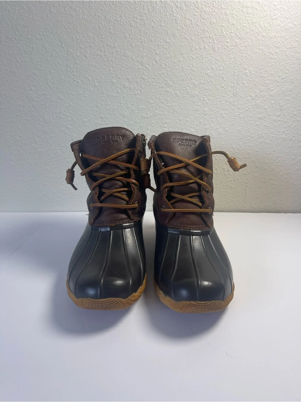 Sperry Saltwater Duck Boots Dark Brown US Women’s Size 9